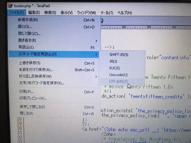 PHP文字化け